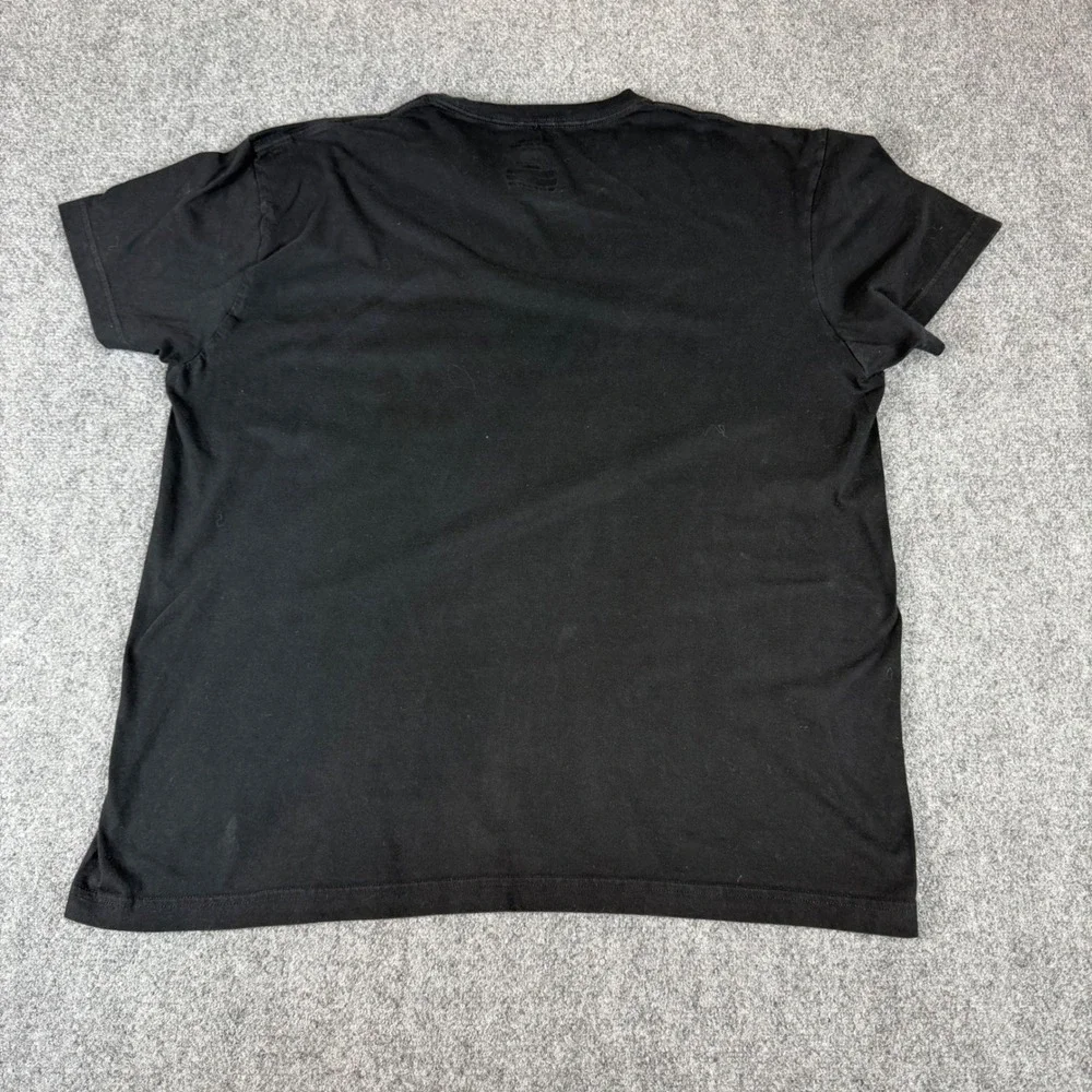 Polo Ralph Lauren Mens XL Black Classic Fit Cotton Crewneck Tee Red Pony Logo